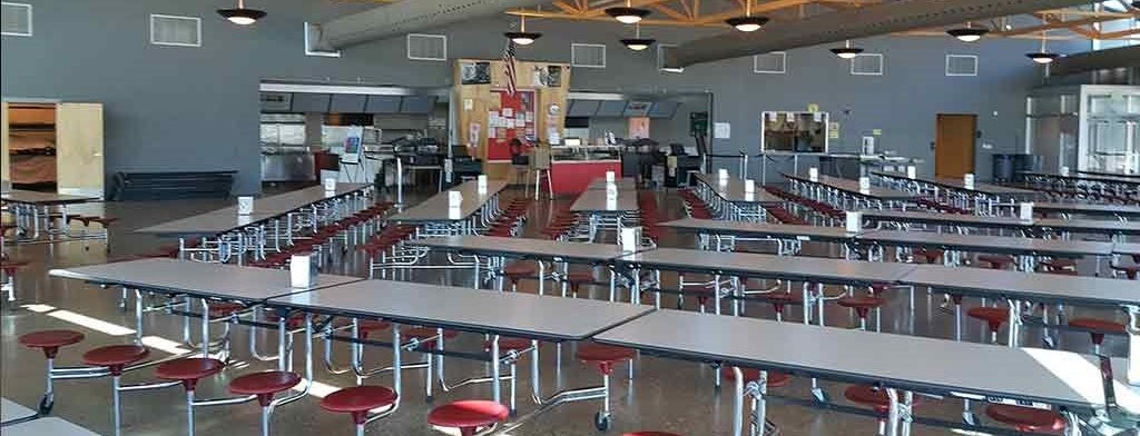 Cafeteria at Tuba City Boarding School