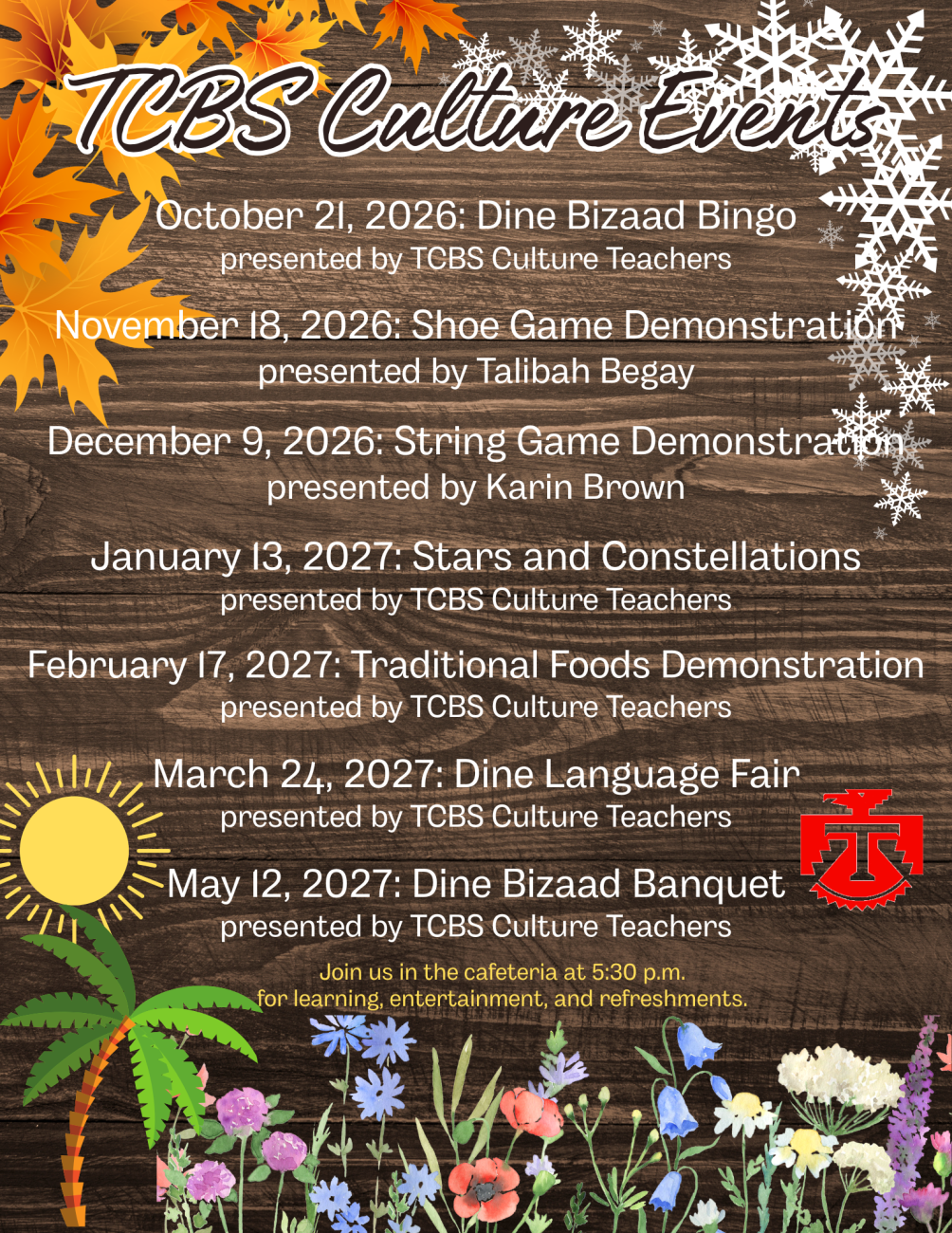 Culture Events Flyer